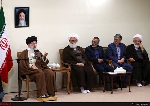 دیدار دستاندرکاران کنگره بزرگداشت مرحوم آیتالله مصطفی خمینی