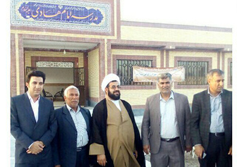 مکتب آیة الله سیستانی یفتتح المدرسة الرابعة له فی مدینة نیمروز بمحافظة سیستان