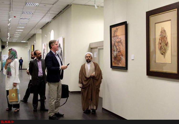 تمجید پرفسور کورت ریچاردسون از آثار هنری نمایشگاه «نگار مکتبخانه»