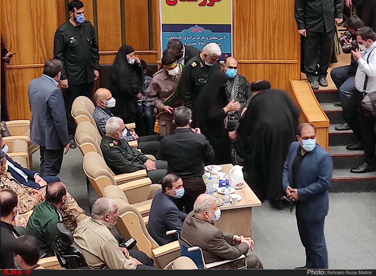 گزارش تصویری آیین تجلیل و تکریم سراسری یک میلیون پیشکسوت دفاع مقدس و مقاومت خوزستان