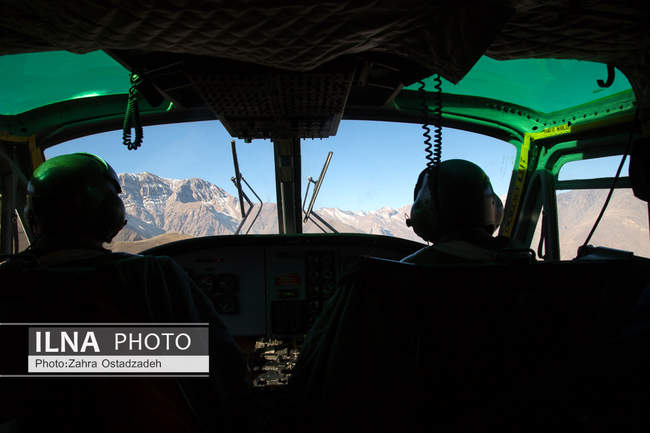 عملیات مهار آتش‌سوزی مناطق کوهستانی روستاهای دلیر و الیت