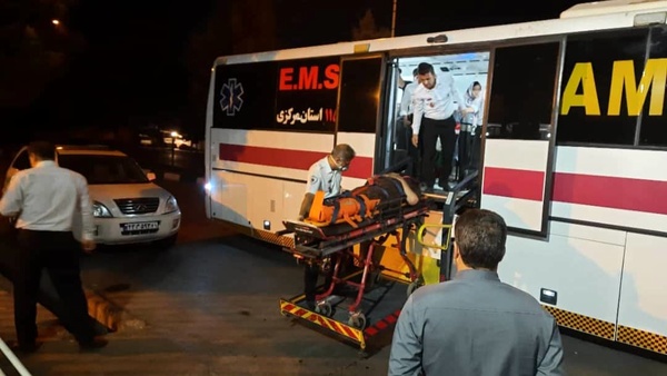 واژگونی اتوبوس در محور بروجرد ۵۰ مصدوم و ۲ فوتی برجاگذاشت