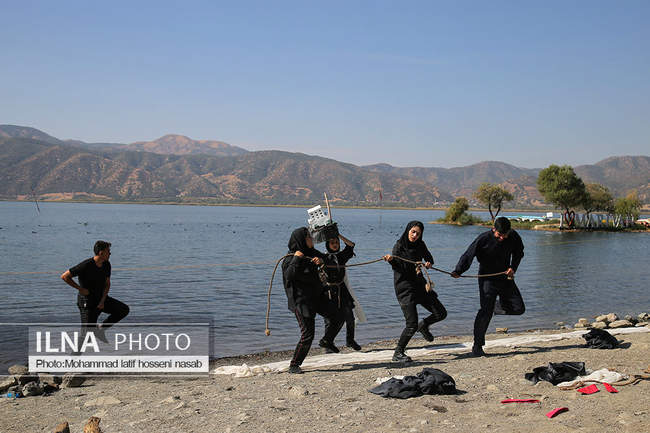 اجرای روزهای دوم وسوم  شانزدهمین دوره جشنواره  تئاتر خیابانی مریوان-