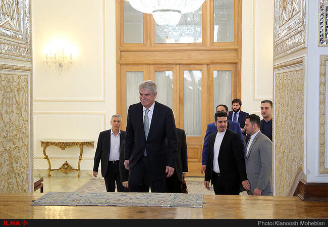 Meeting of Foreign Ministers of Iran and Spain
