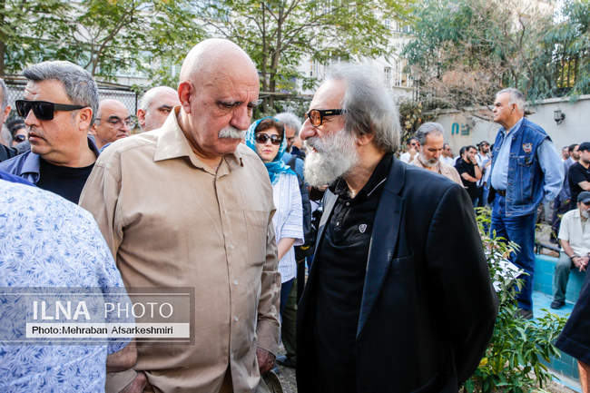 مراسم تشییع پیکر ناصر تقوایی