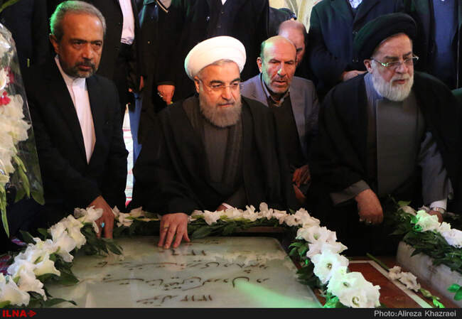 تجدید میثاق رییس‌جمهور و هیات دولت با آرمان‌های بنیانگذار انقلاب 