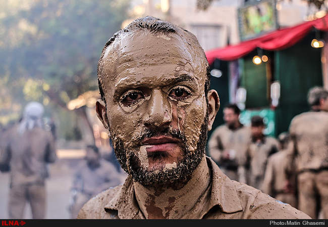 آیین گل مالی عاشورای حسینی در لرستان