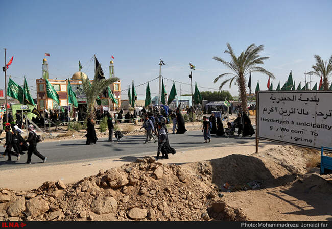راهپیمایی زائران اربعین حسینی از نجف تا کربلا/2