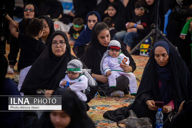 مراسم شیرخوارگان حسینی در قزوین