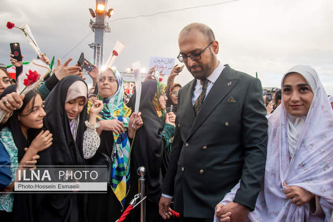  برگزاری جشن ازدواج ۱۰۰۰زوج جان فدا در تهران 