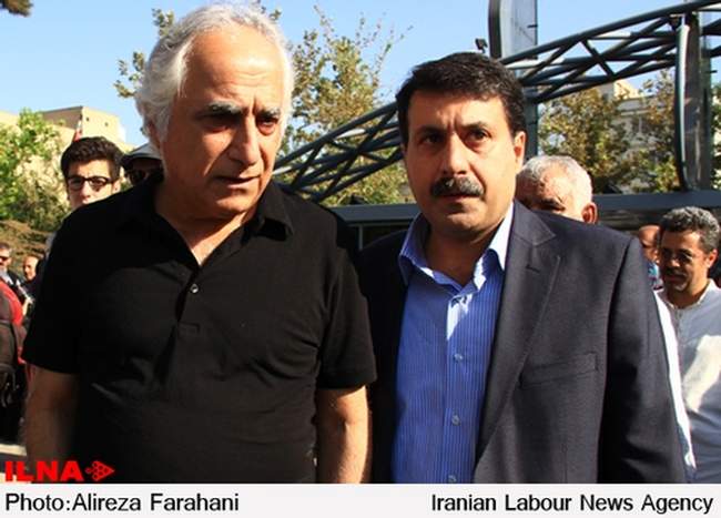 مراسم تشییع پیکر سیمین بهبهانی