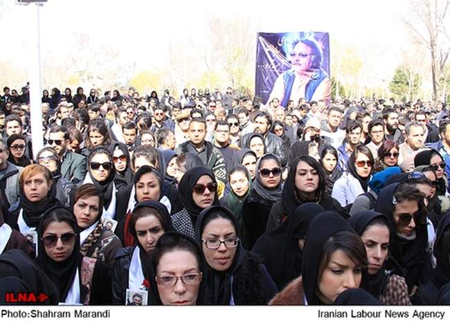 مراسم تشییع پیکر زاون قوکاسیان / اصفهان