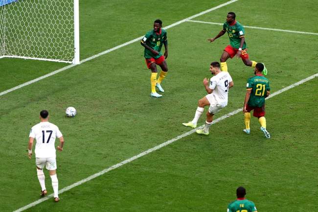 گزارش تصویری گل سوم صربستان مقابل کامرون