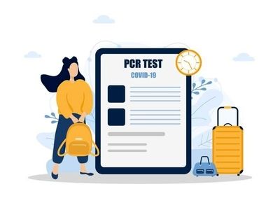 تست کرونا برای پرواز در منزل با آسان آزمایش