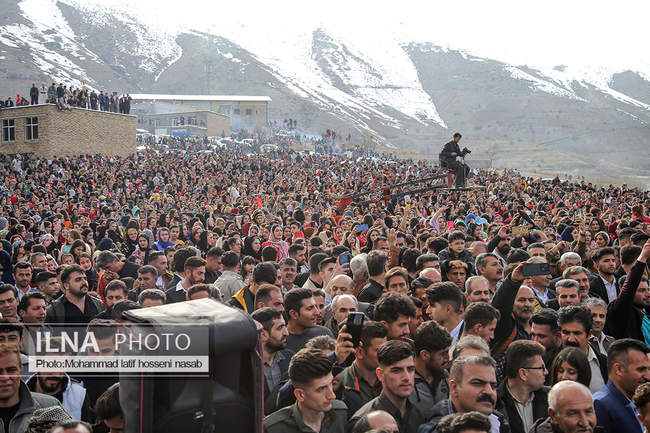 آیین نوروز در روستای چشمیدر کردستان 
