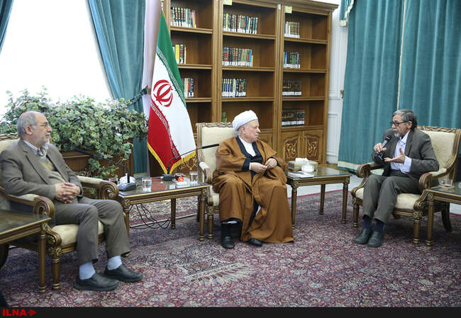  دیدار جمعی از سرداران بازنشسته سپاه پاسداران با آیت‌الله هاشمی رفسنجانی