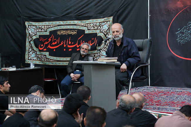 عزاداری شب عاشورا در خانه کارگر
