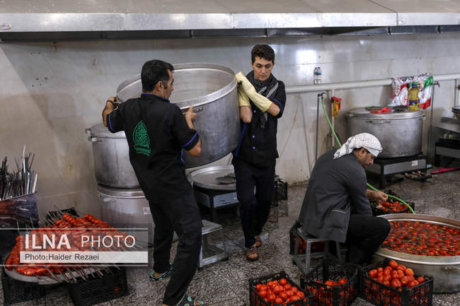 زائران اربعین حسینی در مرز چذابه