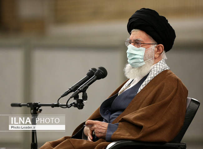 دیدار پرستاران و خانواده شهدای سلامت با رهبر معظم انقلاب