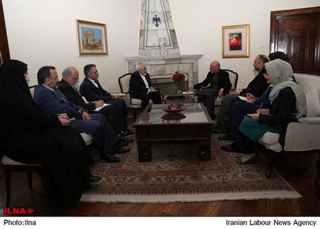 دیدارهای محمد جواد ظریف در افغانستان