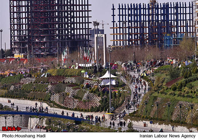 روز طبیعت در تهران-بوستان جوانمردان