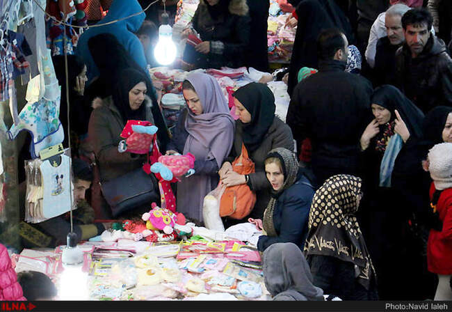 تهران در آستانه سال نو