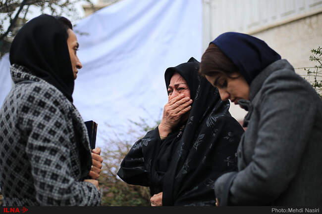 مراسم چهلم شهدای کشتی سانچی