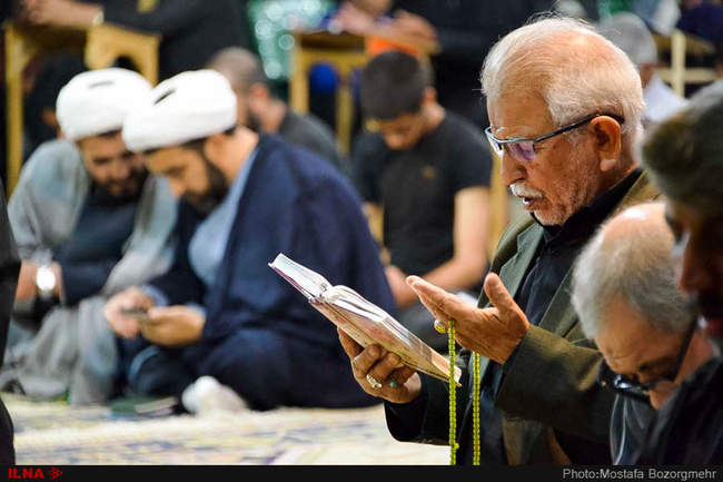 مراسم احیای شب نوزدهم ماه مبارک رمضان در مسجد امام موسی بن جعفر (ع) - م�