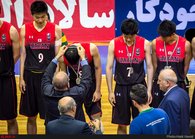 بیست و چهارمین دوره مسابقات بسکتبال قهرمانی جوانان آسیا: ایران - ژاپن