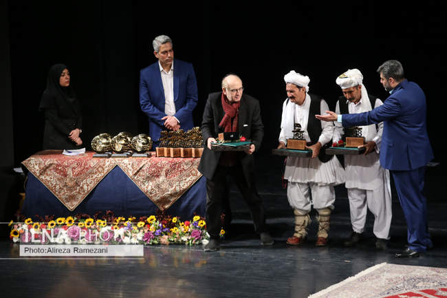 مراسم اختتامیه سی و هشتمین جشنواره موسیقی فجر