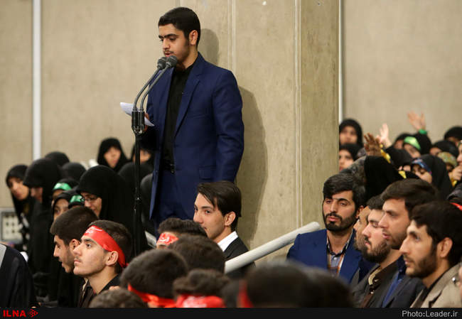 دیدار هزاران نفر از دانش‌آموزان و دانشجویان با رهبر معظم انقلاب