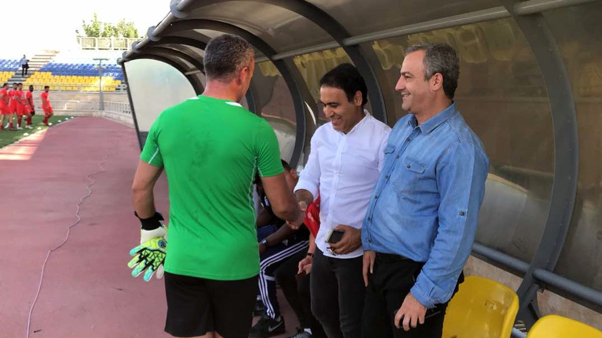 فرود غیر منتظره موشک در تمرین پرسپولیس