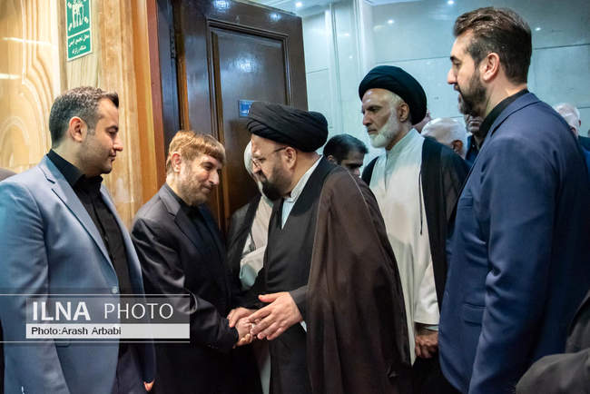 مراسم ختم همسر آقامحمدی
