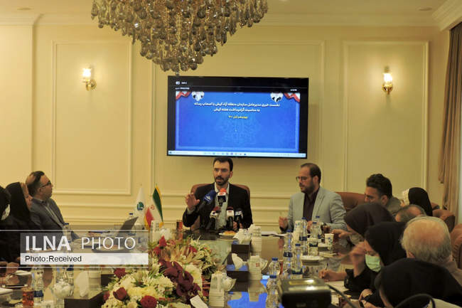 نشست خبری مدیرعامل منطقه آزاد کیش