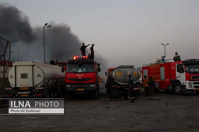 حادثه بندر شهید رجایی بندرعباس - 05