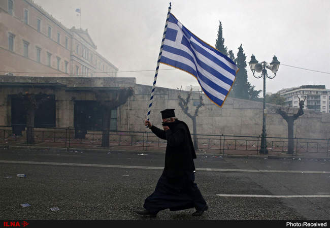 تظاهرات در یونان