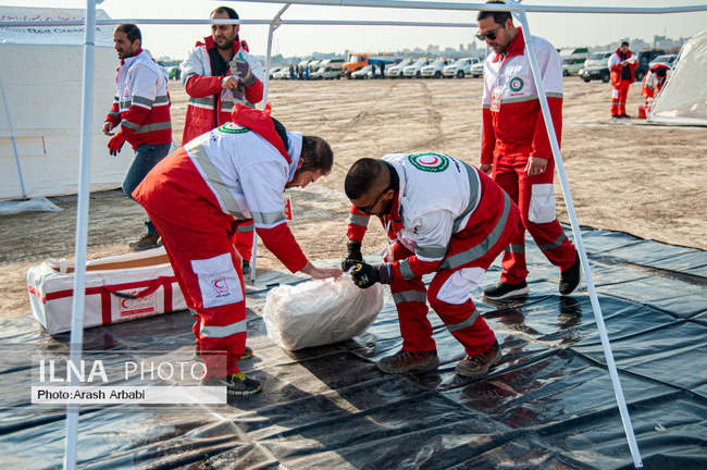 مانور سراسری تمرین زلزله کلانشهر تهران 