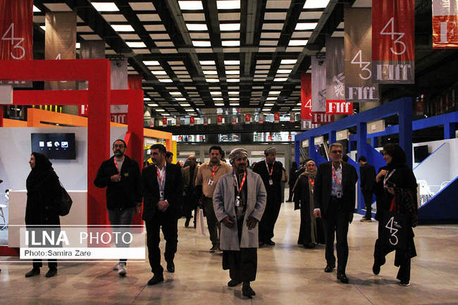 آیین افتتاحیه چهل و سومین جشنواره جهانی فیلم فجر - شیراز