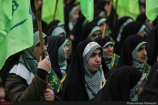 اجتماع بزرگ بسیجیان تهران در حرم امام خمینی (ره)