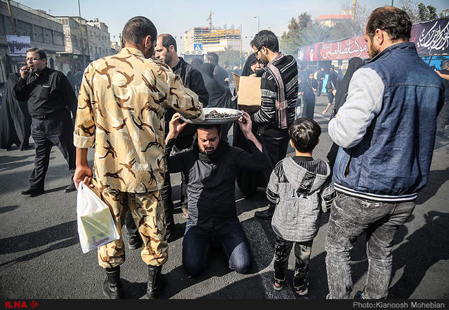 گزارش تصویری از پیاده روی جاماندگان اربعین در تهران 