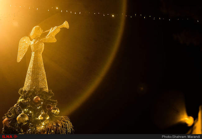 حال وهوای کریسمس در محله جلفا اصفهان