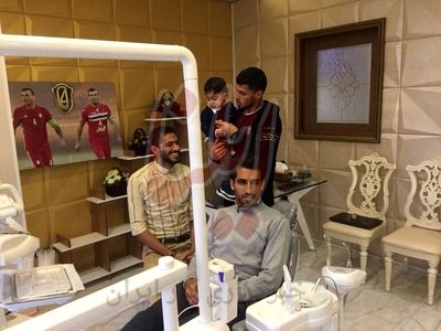 ستاره‌های پرسپولیس در نقش دندانپزشک (عکس اختصاصی)