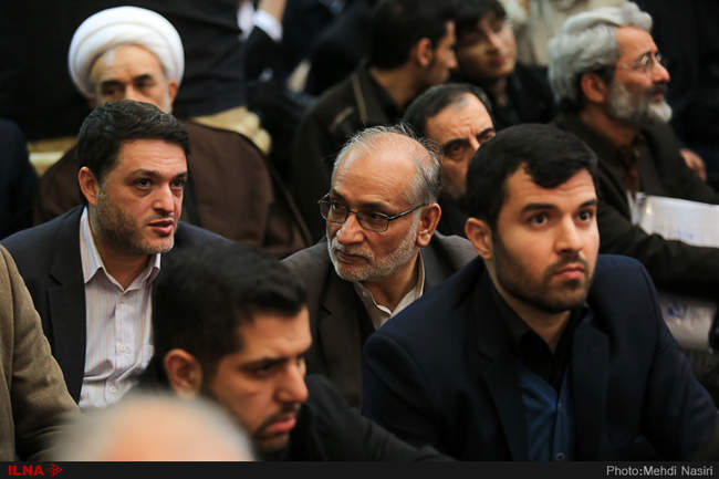 مراسم ختم فرزند احمد توکلی