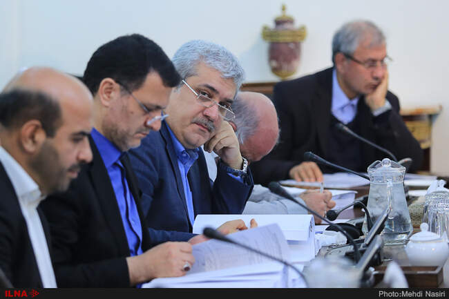 جلسه شورای اقتصاد با حضور اسحاق جهانگیری