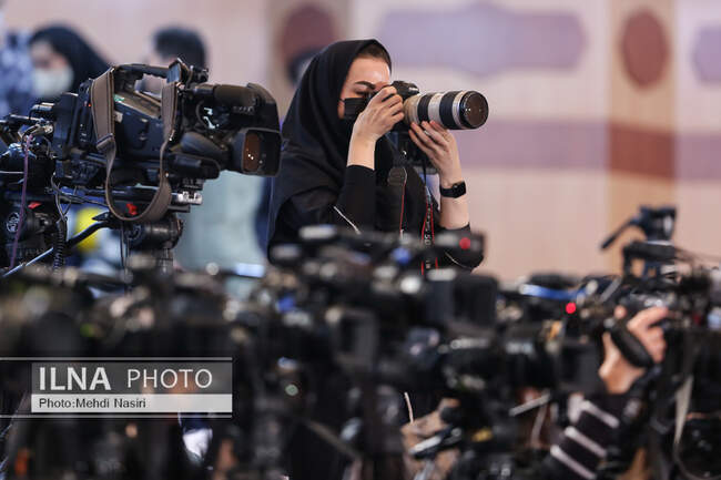 اولین نشست خبری سیدابراهیم رئیسی"رئیس جمهور منتخب"