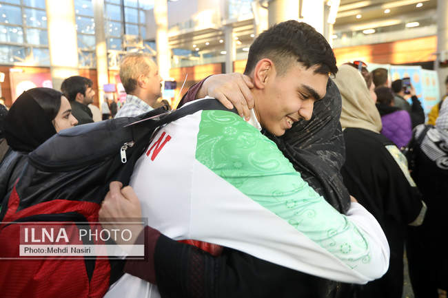 بازگشت کاروان ایران از بازی‌های پاراآسیایی جوانان (گزارش تصویری)