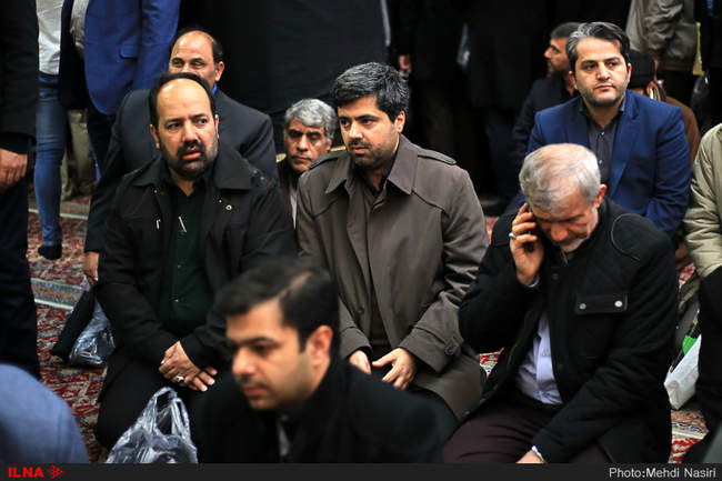 مراسم ختم فرزند احمد توکلی