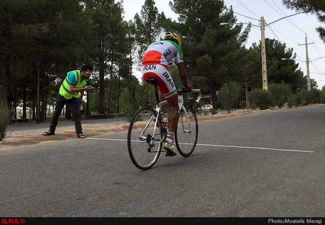 مسابقات کراس کانتری کوهستان مرحله اول لیگ دوچرخه سواری قم 