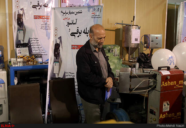 بازدید علیرضا محجوب از نمایشگاه بین المللی الکامپ