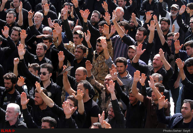 مراسم عاشورای حسینی در میدان امام حسین(ع)